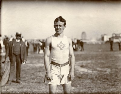 1904 Olympics - Archie Hahn, Milwaukee Athletic Club, Winner of 100 Meter Dash by Unknown